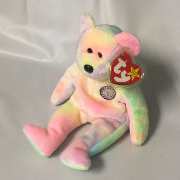 freckles the leopard beanie baby mcdonalds birthday